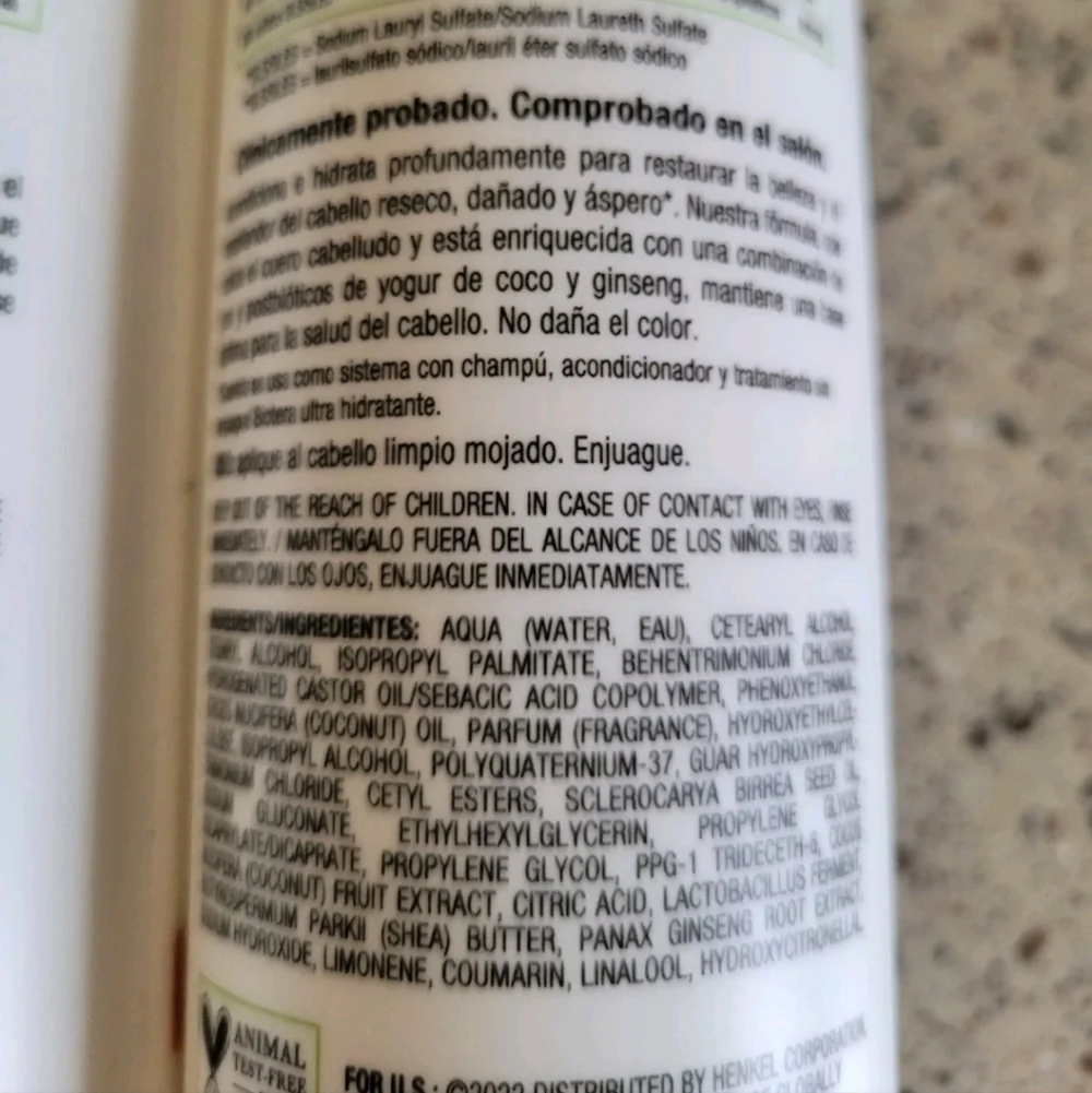 2 Zotos Professional Biotera Ultra Moisturizing Hair Conditioner 15.2 Oz Each